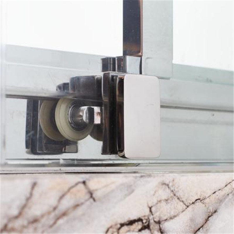 висећи једноструки окови за клизна врата од ваљка за стаклена врата (3)