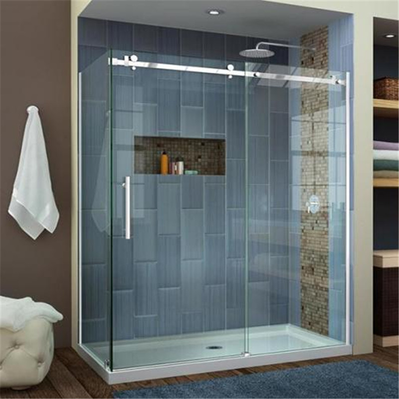 Okucia do szklanych drzwi prysznicowych systemu szklanych drzwi przesuwnych (2)