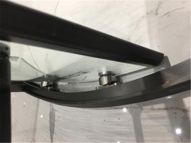dušo kabinos stiklo ritininis slankiojančios durys dušo kambario ratukas (1)