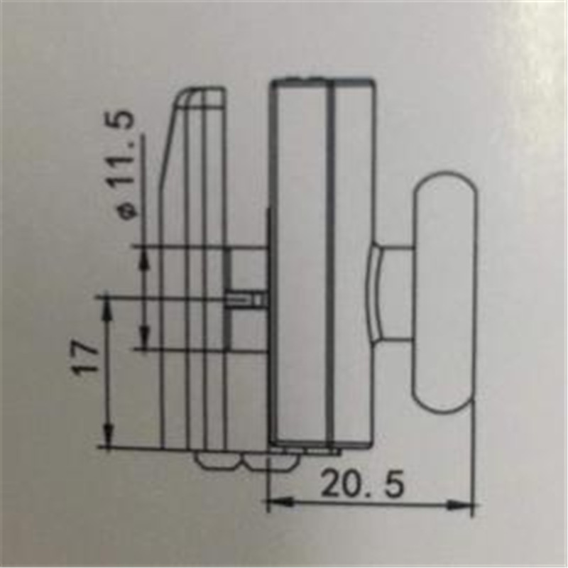 shower roller sa sliding door track ug hardware kit (3)