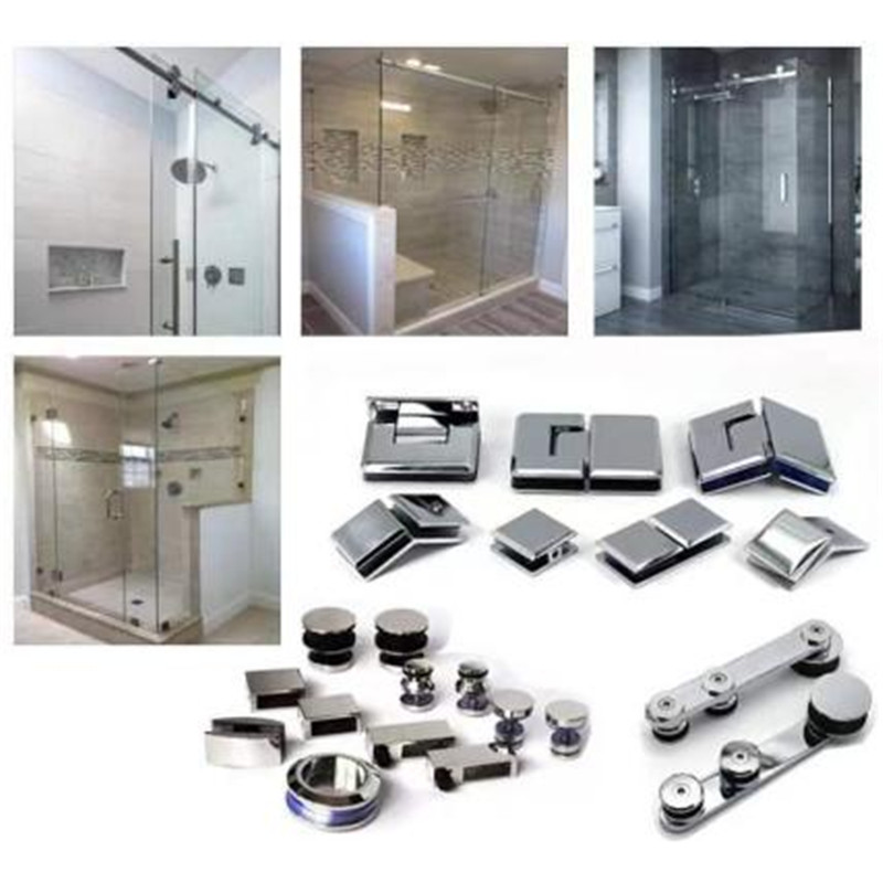 aksesorë të dyerve rrëshqitëse të pajisjeve të derës së dushit (1)
