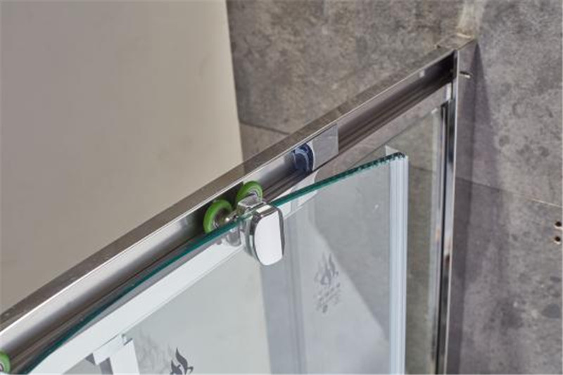 rrotulla rrëshqitëse të dyerve prej xhami të pajisjeve të derës së dushit (1)