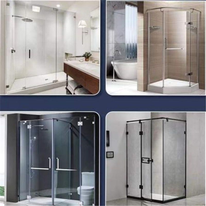 glass door hinge shower pivot hinges of shower room (5)